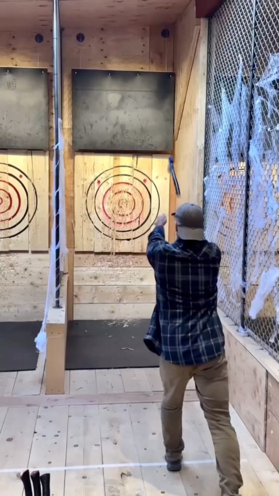 Axe Throwing at Forged Axe Throwing in Victoria, BC