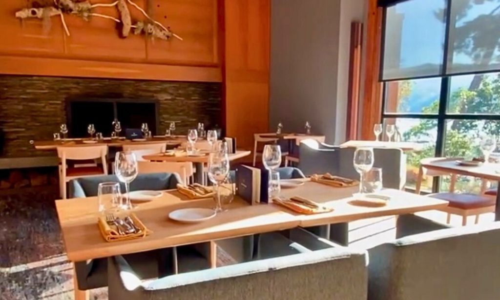 The Arbutus Room at Brentwood Bay Resort dining space in Brentwood Bay, BC