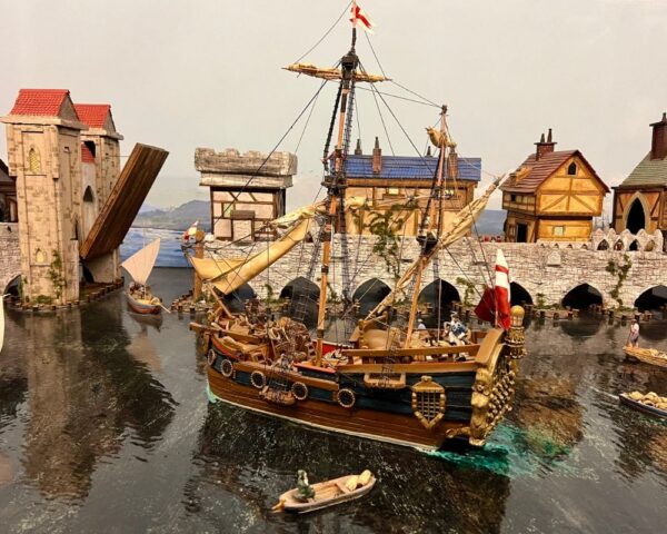 Miniature World Boat Display in Victoria, BC