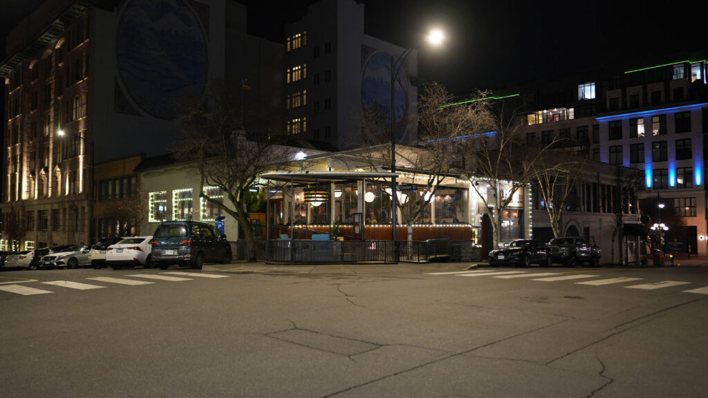 10 Acres Bistro at Night