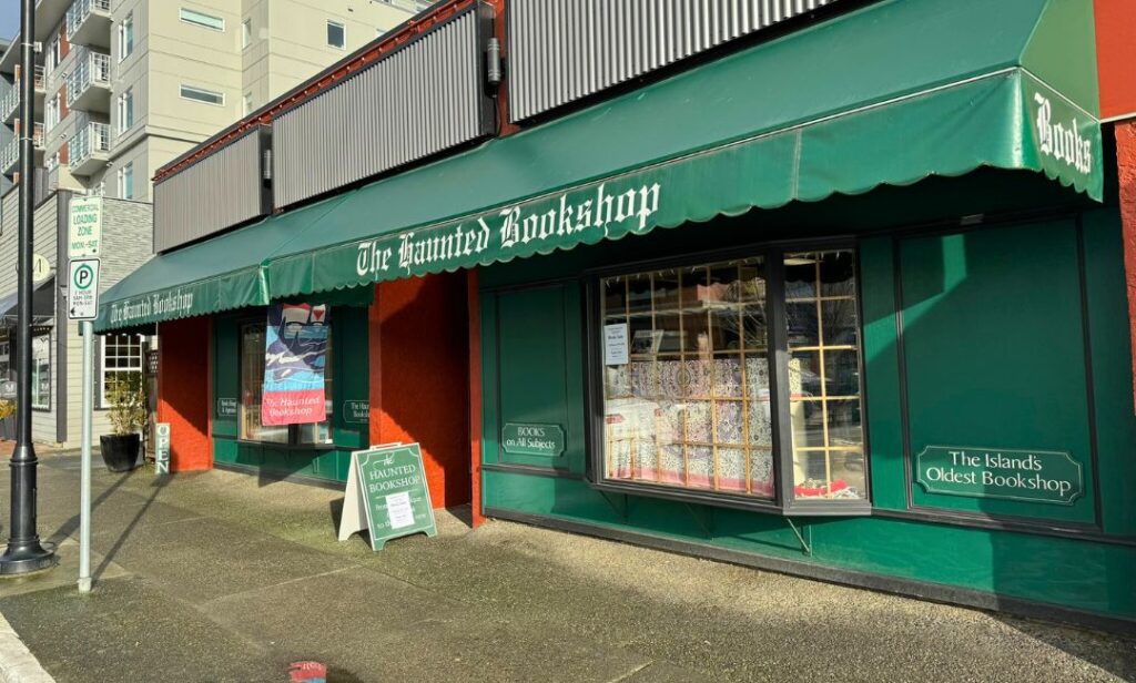 The Haunted Bookshop in Sidney, BC