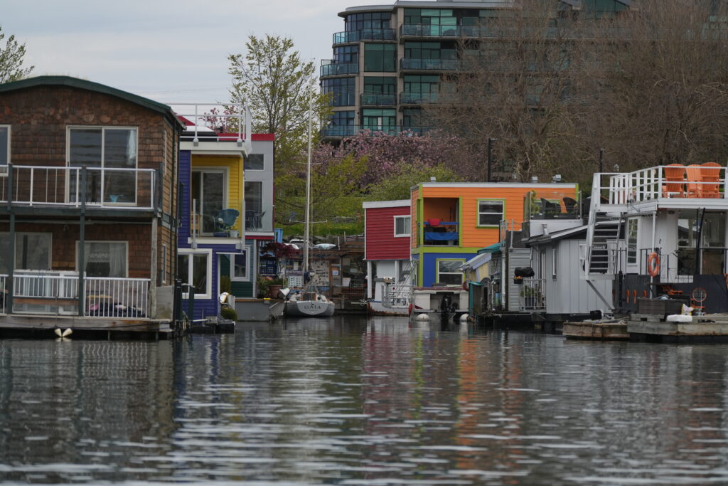 Fishermans Wharf in Victoria, BC