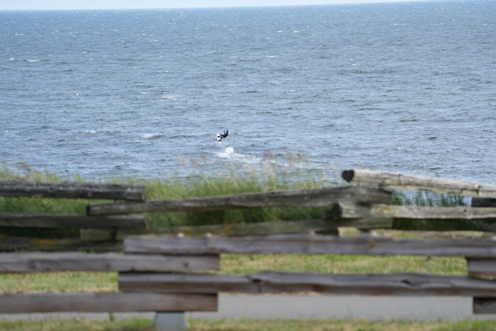 Dallas Road Windsurfer in Victoria, BC